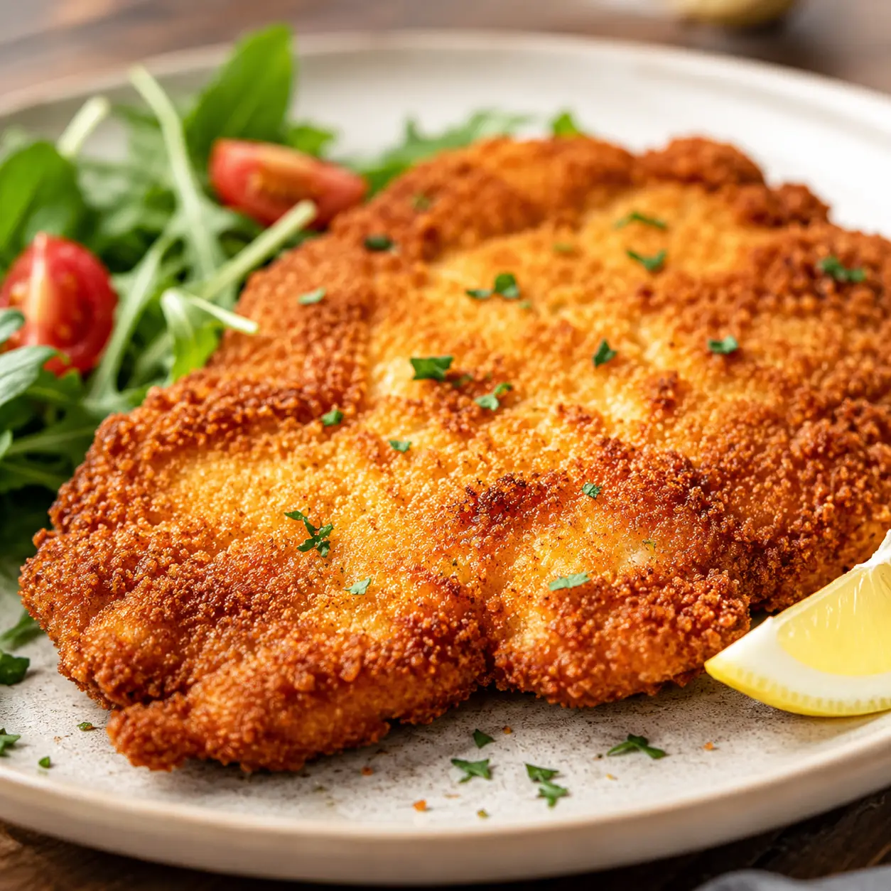 Knuspriges Schnitzel